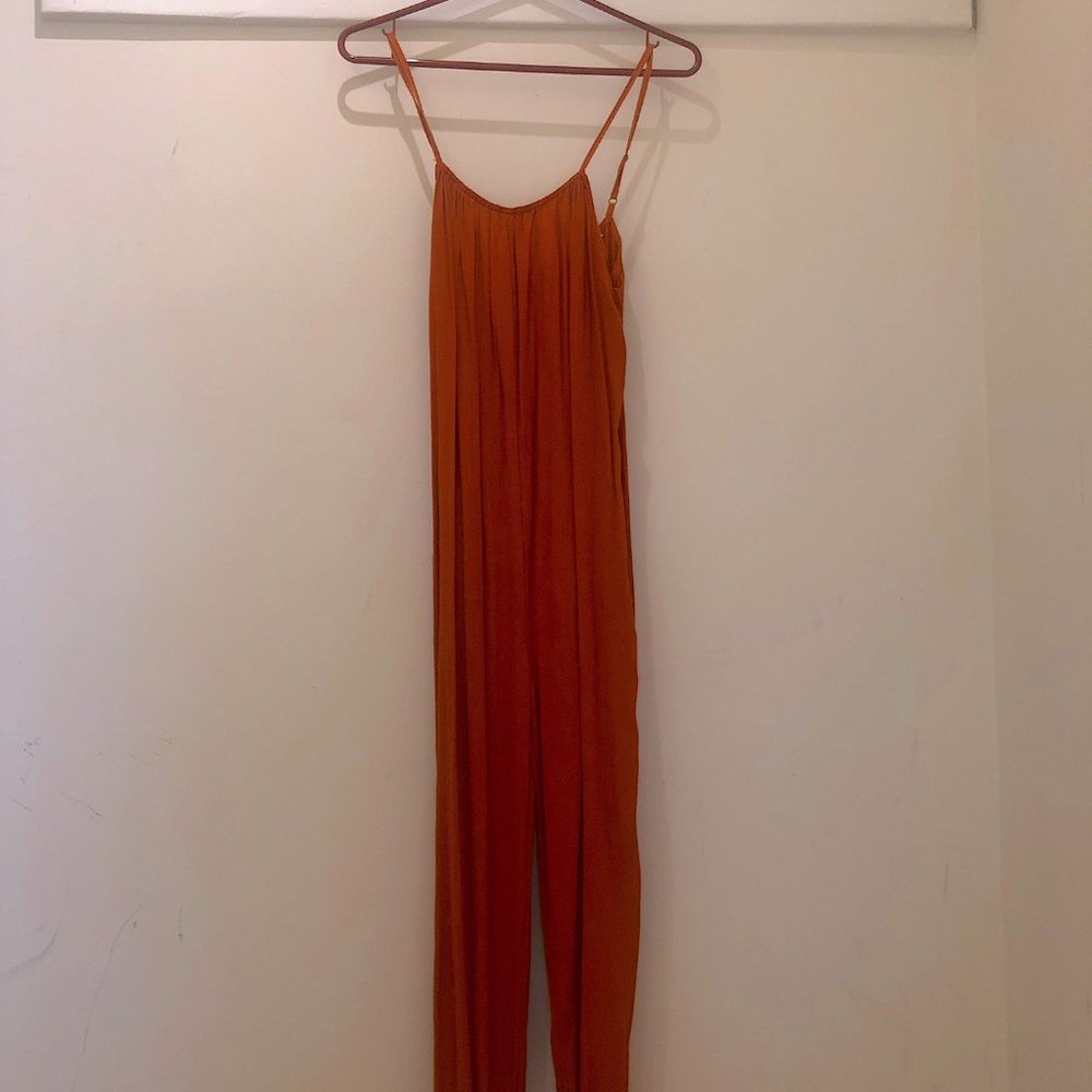 Urban Outfitters Small Orange Jumpsuit Romper